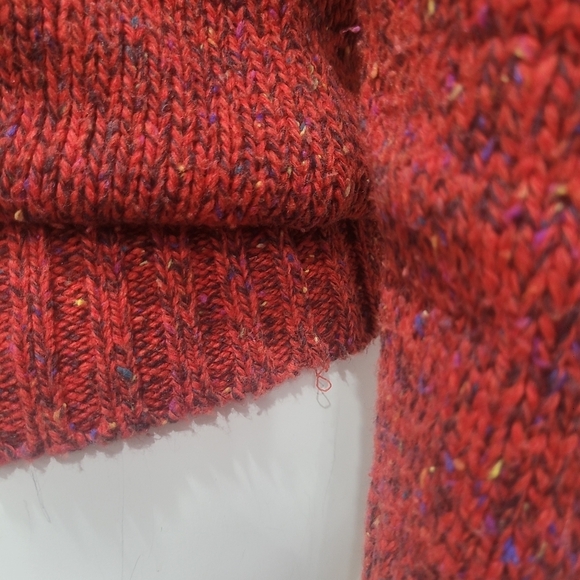 Vintage Wool Blend Sweater Southwestern Jumper LizWear Sz M Petite Shoulder Pads - Picture 4 of 9